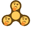 FidgetThinking Discord Emoji