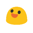 A Blob Melting Discord Emoji