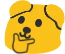 aBlobDogThink Discord Emoji