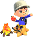 :islandercampfirewave: Discord Emote