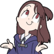 :akkoShrug: Discord Emote