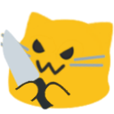 :BlobKittenKnife: Discord Emote