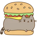 pusheen_burger