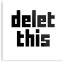 delete