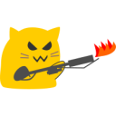 :meow_flame_thrower: Discord Emote
