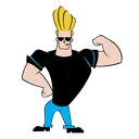 JohnnyBravoFlex Discord Emoji