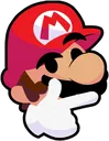 SMB_MarioThonk Discord Emoji