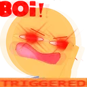 9455_TRIGGERED_emoji Discord Emoji