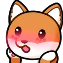 Fox Blush foxblush Discord Emoji