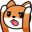 Fox Rage Discord Emoji