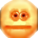 StraightFace Discord emoji