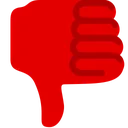ThumbsDownRed Discord Emoji