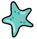Blue Starfish Discord Emoji