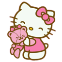 :hellokittycuddle: Discord Emote