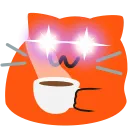 BlobHyperCatCoffeeSmug