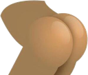 Bootie custom emote from NSFW Emojis R US 18+