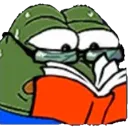 Pepe Book Discord Emoji