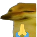 CheemsPray Discord emoji