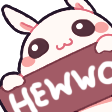 :Hewwo: Discord Emote