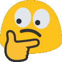Ablobthinkingeyes Discord Emoji
