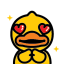 :duckhearteyes: Discord Emote