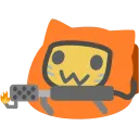 BlobCatHazmatSuitFlamethrower BlobCatHazmatSuitFlamethrower