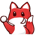 :FoxHi: Discord Emote