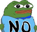 peepoNo Discord sticker | ⸂𝕷⸃ LUST