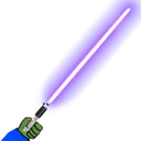 PES2_PurpleLightsaber