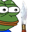 Pepe Knife pepeKnife Discord Emoji