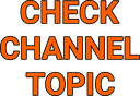 CheckTopic Discord emoji