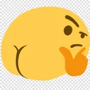 ButtThinking Discord Emoji
