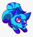 Blue Fox Discord Emoji