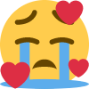 :cryhearts: Discord Emote