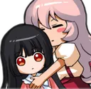 KaguyaMokouHug