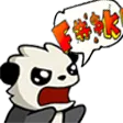 Panda Angry pandaangry Discord Emoji