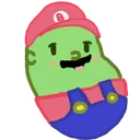 bean_mario Discord Emoji