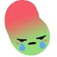 bean_angry_cry Discord Emoji