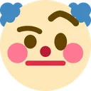 clown_face_with_raised_eyebrow