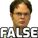 False False