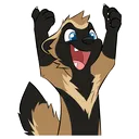 Happy Doggo happydoggo Discord Emoji