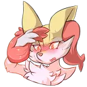 braixen_nervous_sweat