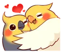 Birb Hug Discord Emoji