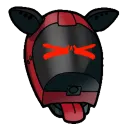 Aiboemoniconblehholidayred Discord Emoji