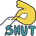 shut