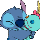 Wl Stitch Hug Discord Emoji