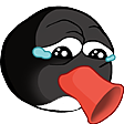 sadpingu Discord emoji