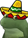 frogeSombrero Discord Emoji
