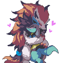lucarioHug Discord emoji