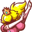 SMB_PeachDab Discord Emoji